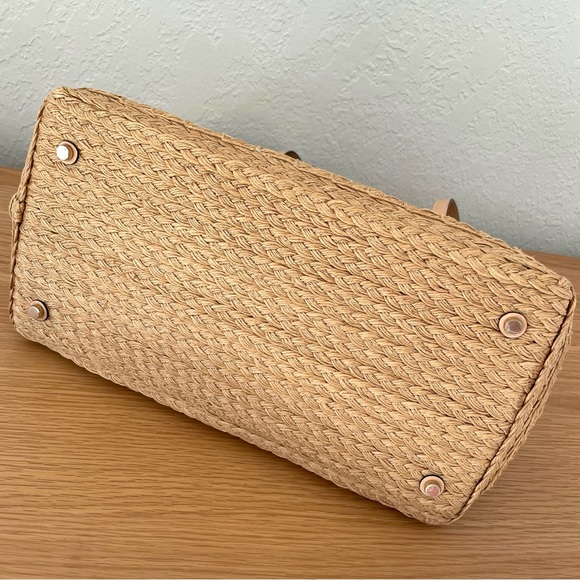 Kate Spade Francis Capri Espadrille Tote Shoulder Summer Bag in Geogeo - Picture 10 of 12